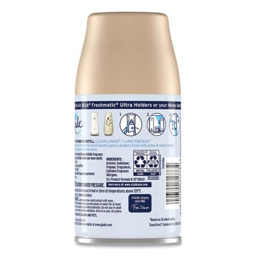 Automatic Air Freshener, Clean Linen, 6.2 oz