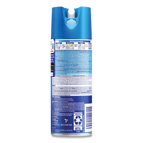 Disinfectant Spray, Spring Waterfall, Liquid, 12.5 oz Aerosol Spray, 12/Carton