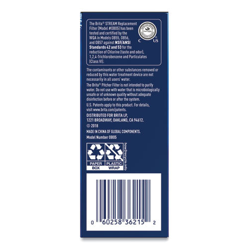 Stream Pitcher Replacement Water Filters, 3/Pack