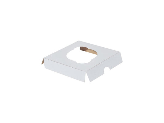 Cupcake Holder Inserts, 1-Cupcake Holder, 4.38 x 4.38 x 0.88, White/Kraft, Paper, 200/Bundle