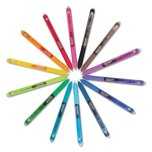 InkJoy Gel Pen, Retractable, Medium 0.7 mm, Assorted Ink and Barrel Colors, 20/Pack