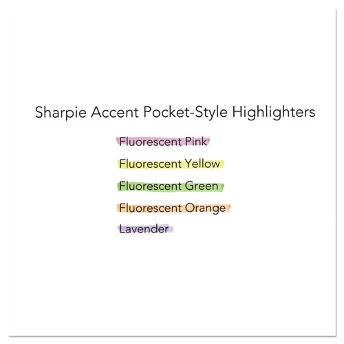 Pocket Style Highlighter Value Pack, Yellow Ink, Chisel Tip, Yellow Barrel, 36/Pack