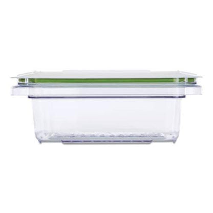 Rubbermaid Commercial FreshWorks Produce Saver, 3 gal, 12 x 6.3 x 6.79, Clear/Green