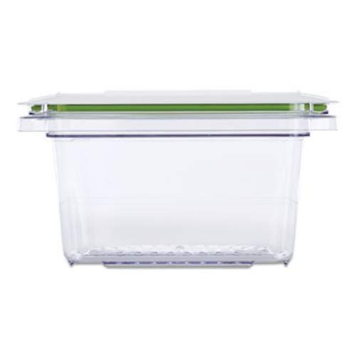 Rubbermaid Commercial FreshWorks Produce Saver, 5 gal, 12 x 9.3 x 9.8, Clear/Green