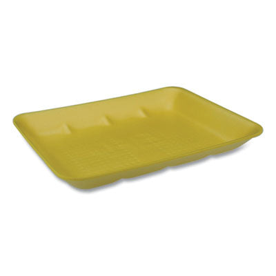 Pactiv Evergreen Supermarket Tray, #4D1, 9.5 x 77 x 1.25, Yellow, 500/Carton