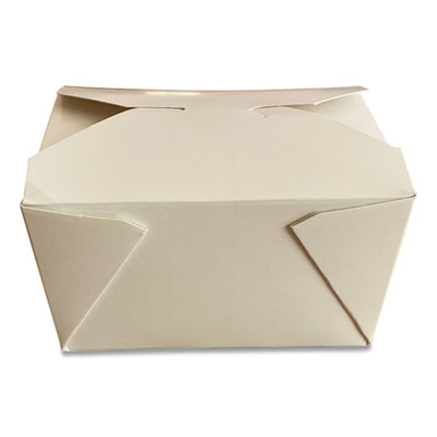 Dura Takeout Containers, 4.37 x 3.5 x 2.52, White, 450/Carton