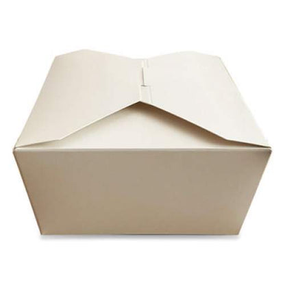 Dura Takeout Containers, 5.98 x 4.72 x 2.51, White, 300/Carton