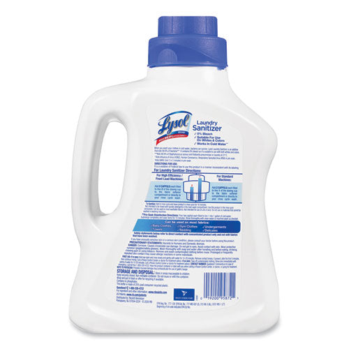 Laundry Sanitizer, Liquid, Crisp Linen, 90 oz, 4/Carton