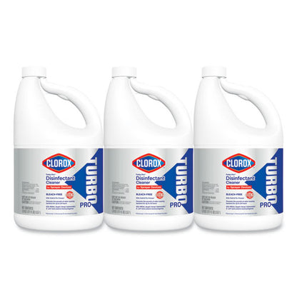 Turbo Pro Disinfectant Cleaner for Sprayer Devices, 121 oz Bottle, 3/Carton