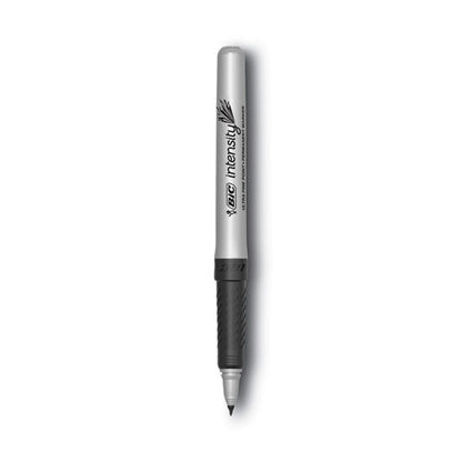 Intensity Ultra Fine Tip Permanent Marker, Ultra-Fine Needle Tip, Tuxedo Black, Dozen