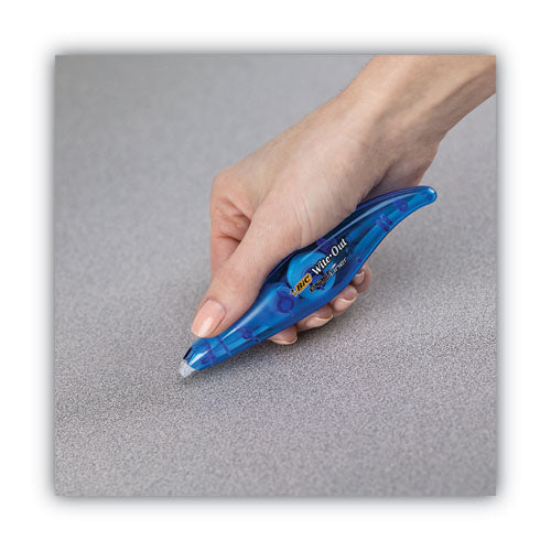 Wite-Out Brand Exact Liner Correction Tape, Non-Refillable, Blue Applicator, 0.2" x 236"