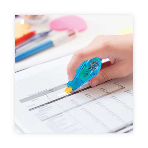 Wite-Out Brand Mini Correction Tape, Non-Refillable, 0.2" x 26.2 ft, Assorted