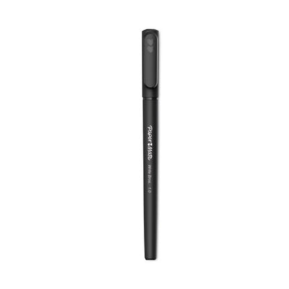 Write Bros. Ballpoint Pen Value Pack, Stick, Medium 1 mm, Black Ink, Black Barrel, 120/Pack