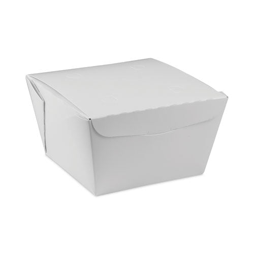 EarthChoice OneBox Paper Box, 46 oz, 4.5 x 4.5 x 3.25, White, 200/Carton