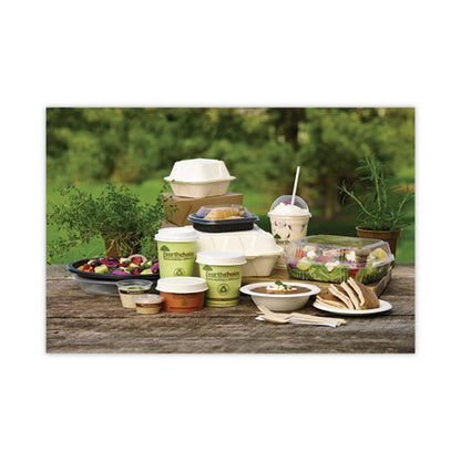 EarthChoice Compostable Soup Cup, Small, 8 oz, 3 x 3 x 3, Brown, Paper, 500/Carton