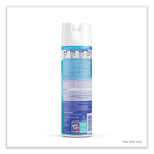 Disinfectant Spray, Crisp Linen, 19 oz Aerosol Spray, 12/Carton