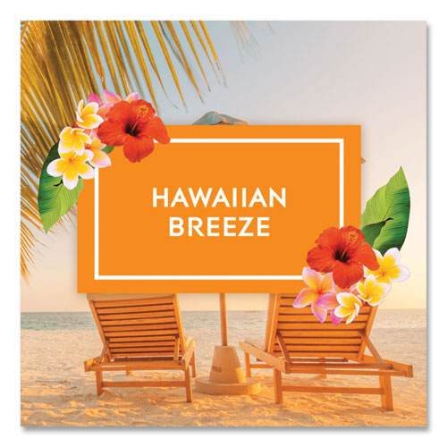 Plugin Scented Oil, Hawaiian Breeze, 0.67 oz, 2 Warmers and 6 Refills/Pack