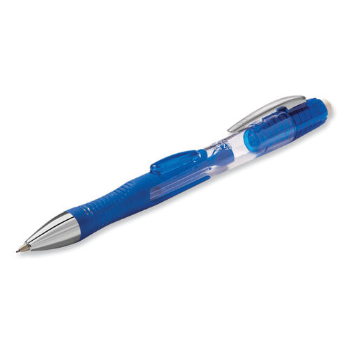 Clear Point Elite Mechanical Pencils, 0.7 mm, HB (#2), Black Lead, Blue and Green Barrels, 2/Pack