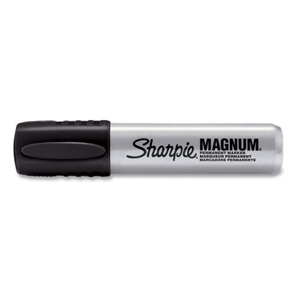 Magnum Permanent Marker, Broad Chisel Tip, Black