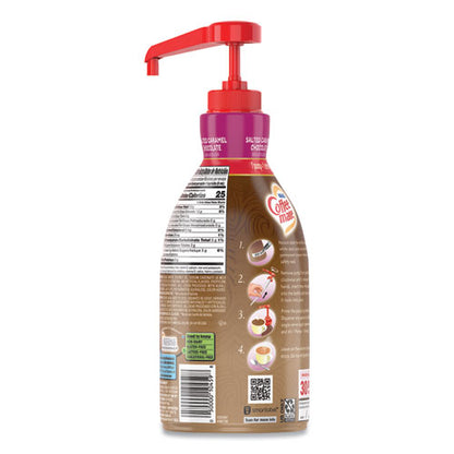 Liquid Creamer Pump Bottle, Salted Caramel Chocolate, 1.5 Liter