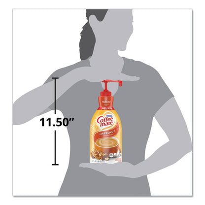 Liquid Coffee Creamer, Hazelnut, 1500mL Pump Bottle